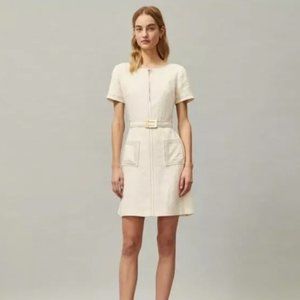 Tory Burch Belted Linen Dress